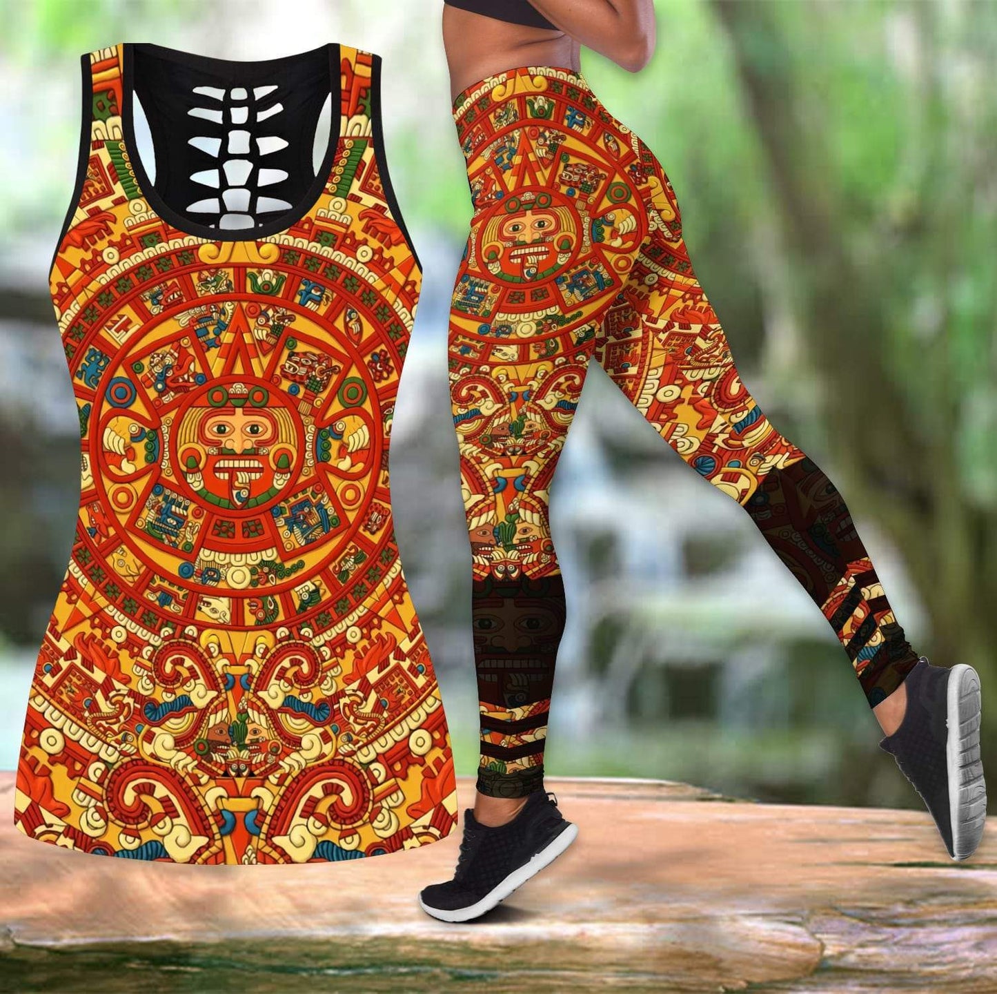 Aztec Mexico Combo Tank Top + Legging QB07032008
