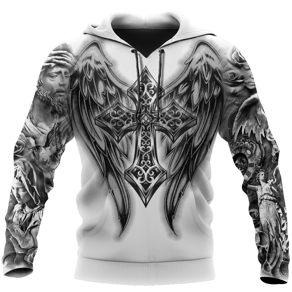 Wings of God Gothic Vibe - Christian - 3D All Over Printed Style for Men and Women