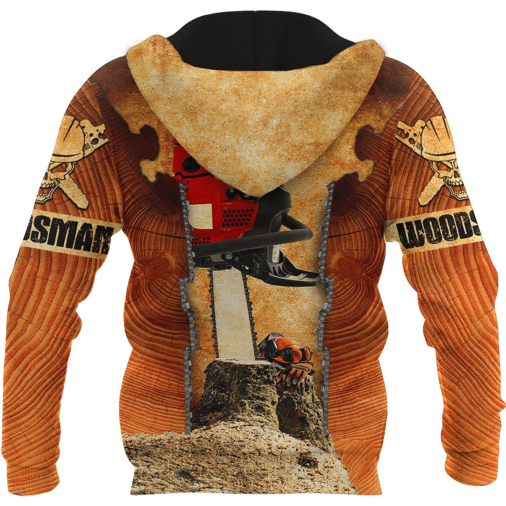 All Over Printed Woodsman Hoodie MEI09152001-MEI