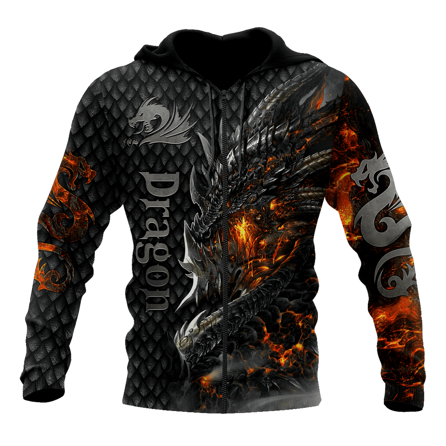 Amazing Fire Dragon Hoodie For Men And Women MEI
