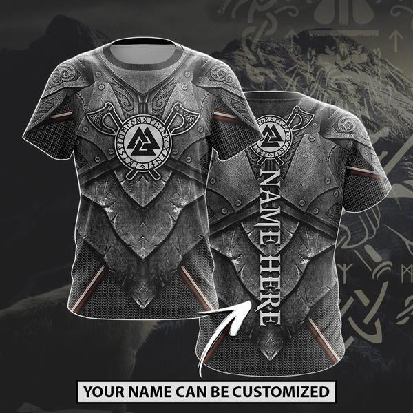 Viking Valknut Symbol Custom Name - Amaze Style™-Apparel