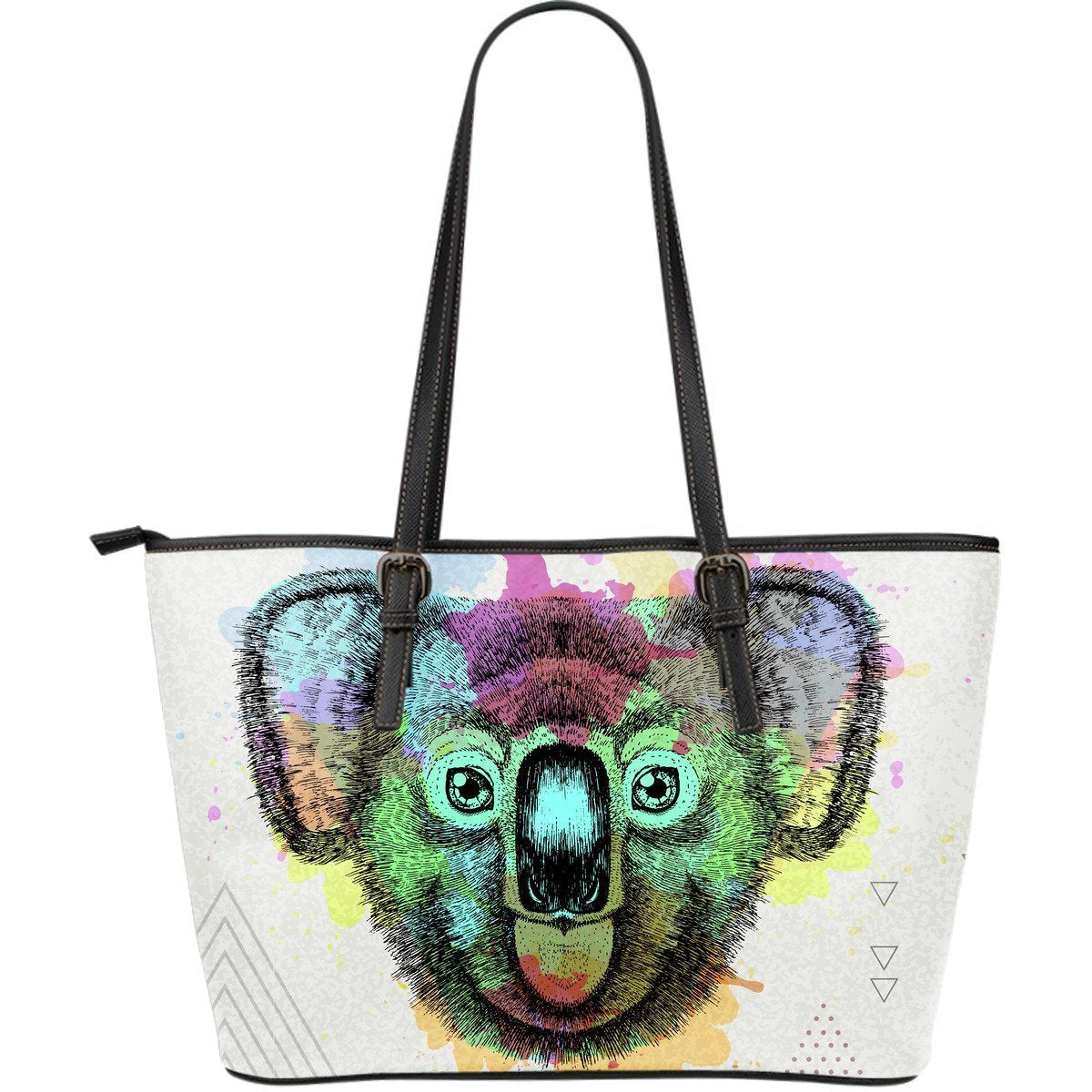 AUSTRALIA KOALA LARGE LEATHER TOTE BAG NL6 - Amaze Style™-LEATHER TOTES