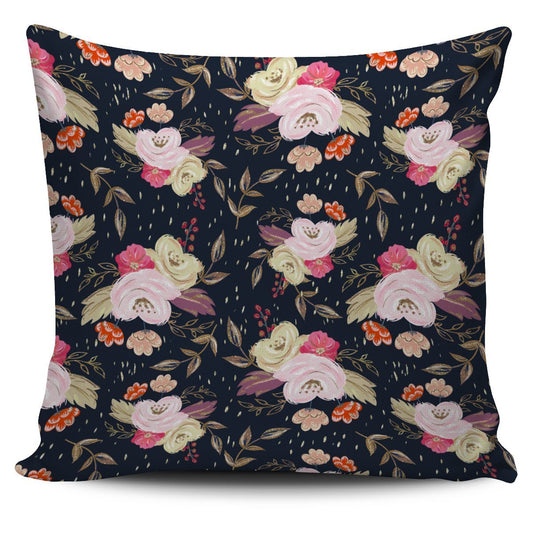 Autumn Fall Floral - Single Sided Pillow Cover-Amaze Style™-Autumn Fall Floral - Single Sided Pillow Cover-Vibe Cosy™
