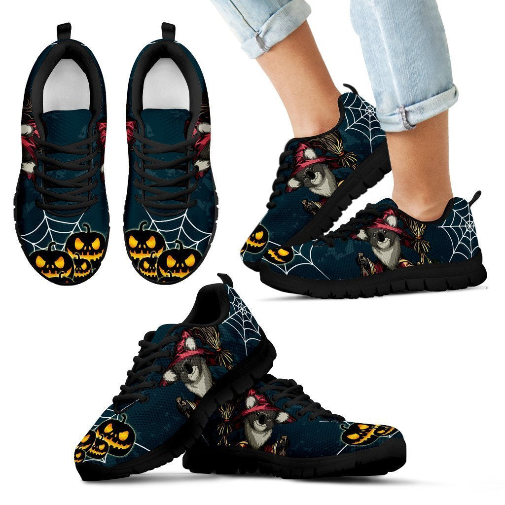 Australia shoes- Koala in halloween sneakers NN8 - Amaze Style™-SNEAKERS
