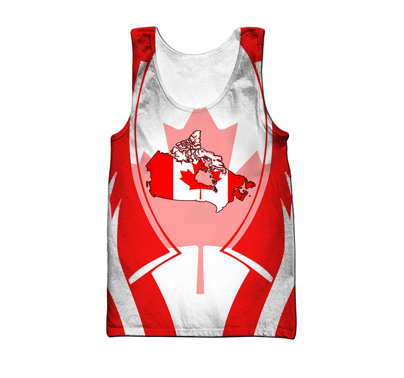 Canada In My Heart Red Maple Leaf Hoodie-HHT09072010