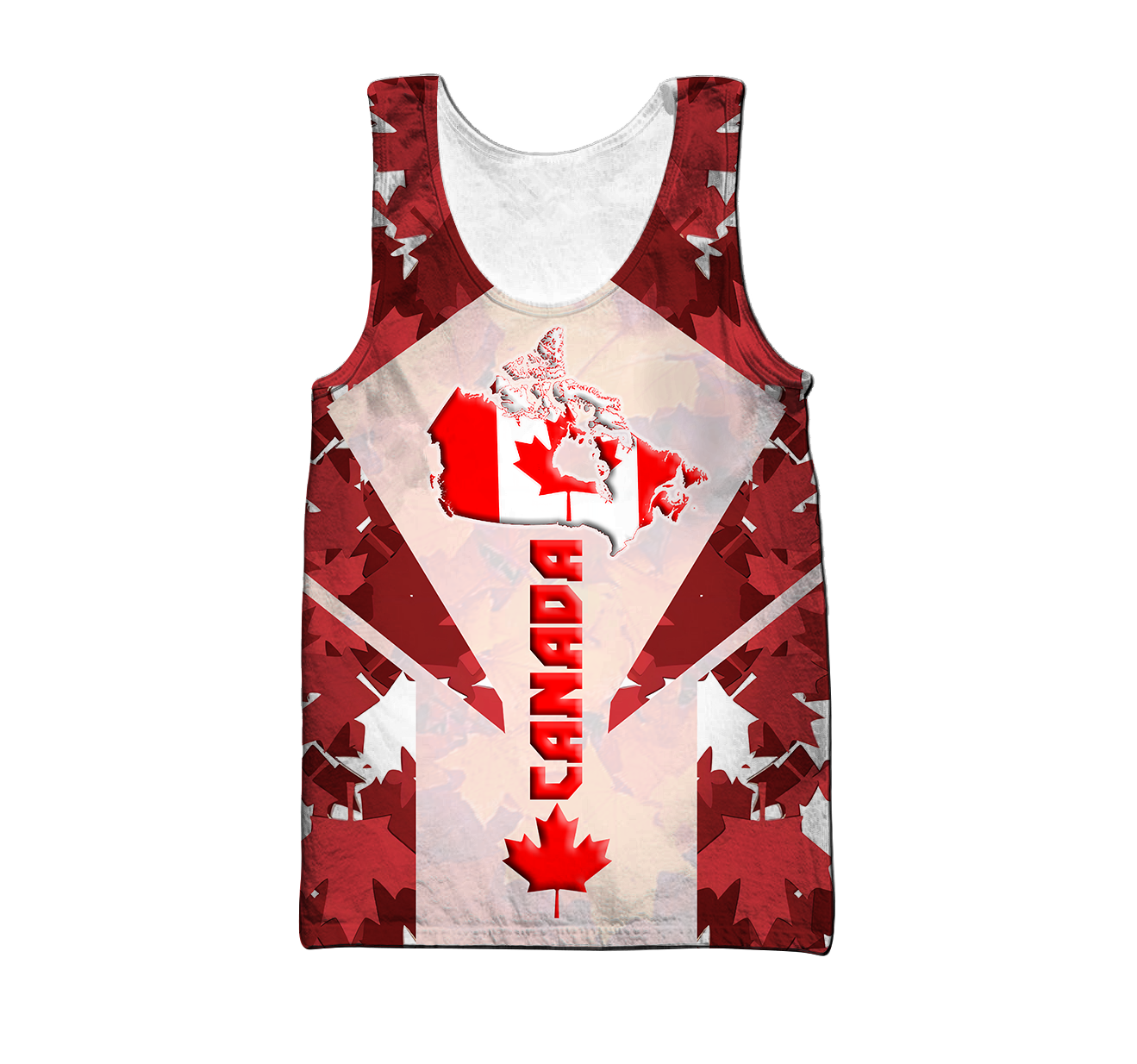 Canada 3dall over printed maple leaf generation