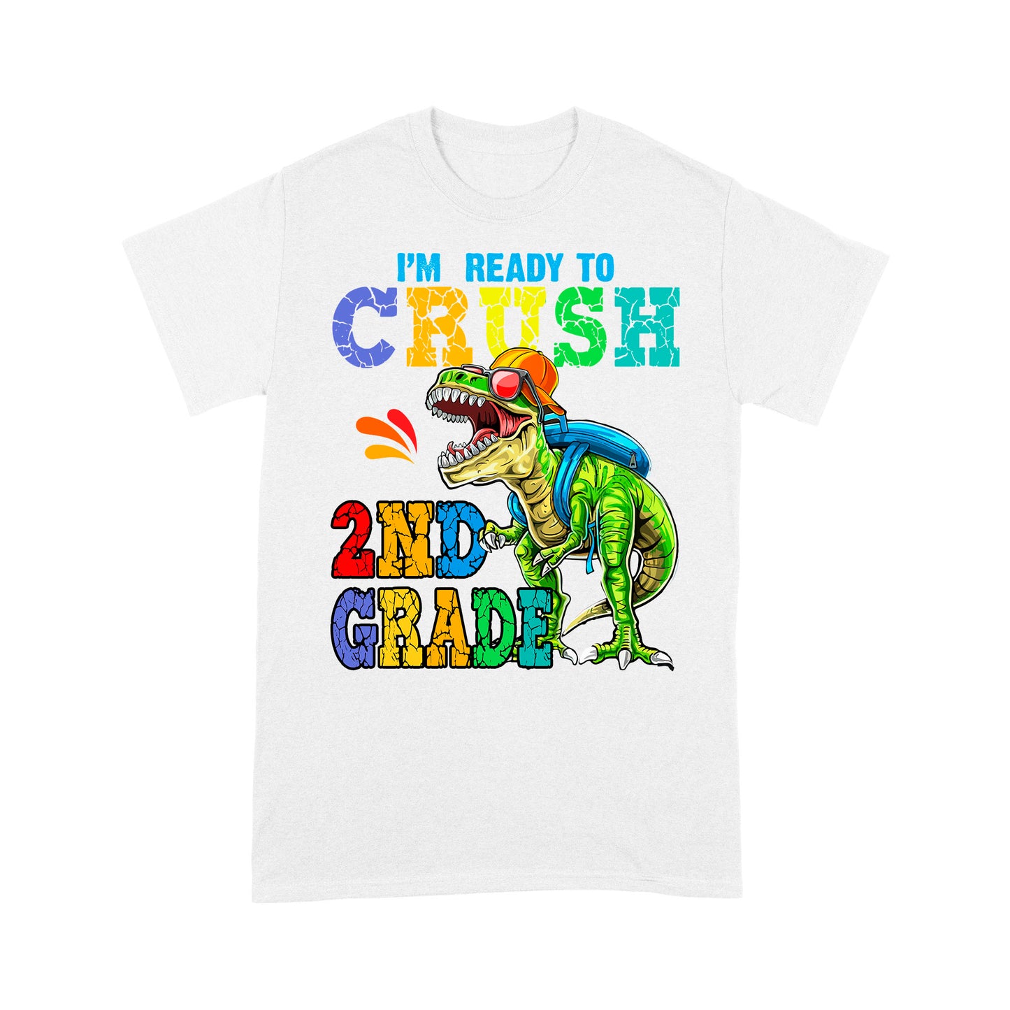 Personalized Custom Back To School Shirt, Ready To Crush 2nd Grade, Back To School Gift
