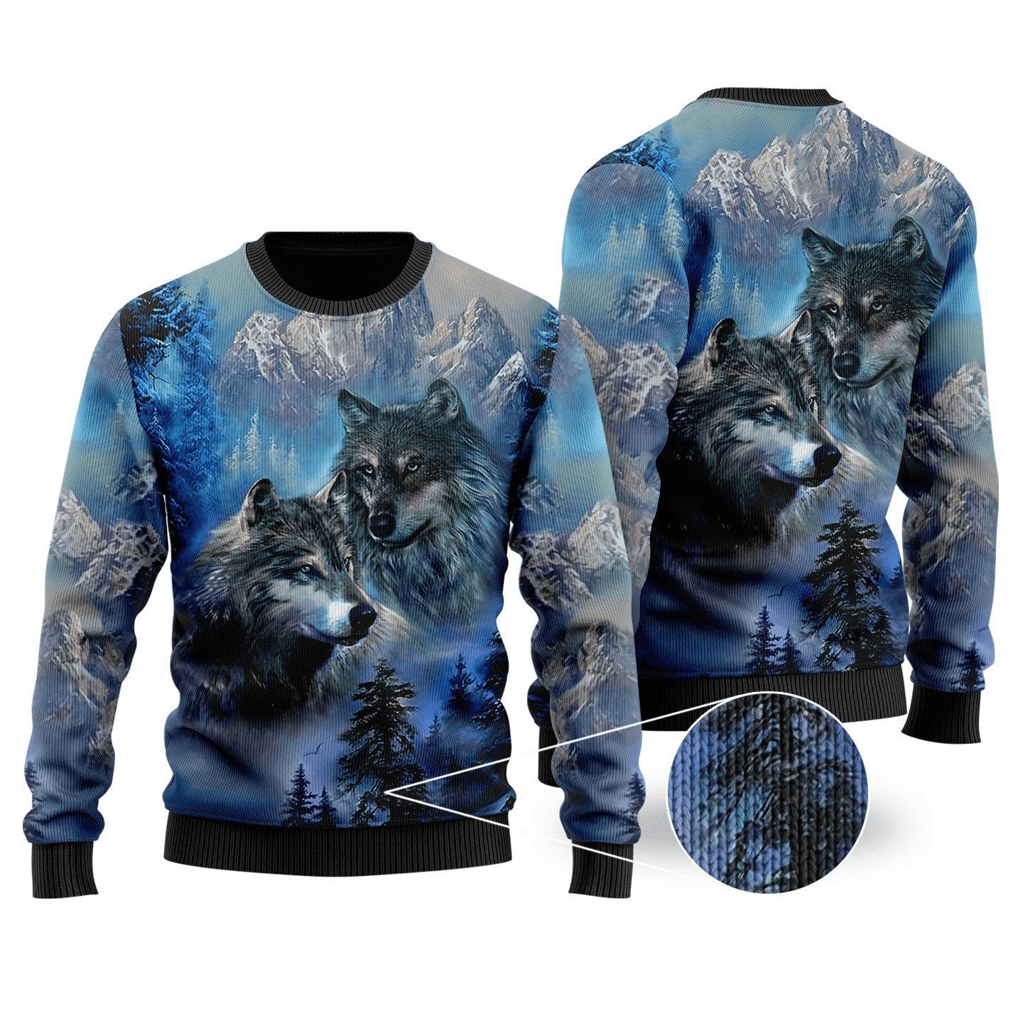 Wolf Native American 3D All Over Printed Unisex Shirts