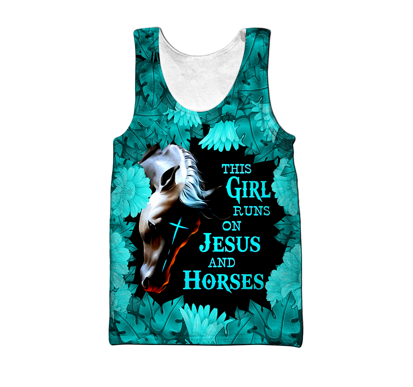 This Girl Runs On Jesus And Horses Shirts Hoodie HHT12082001