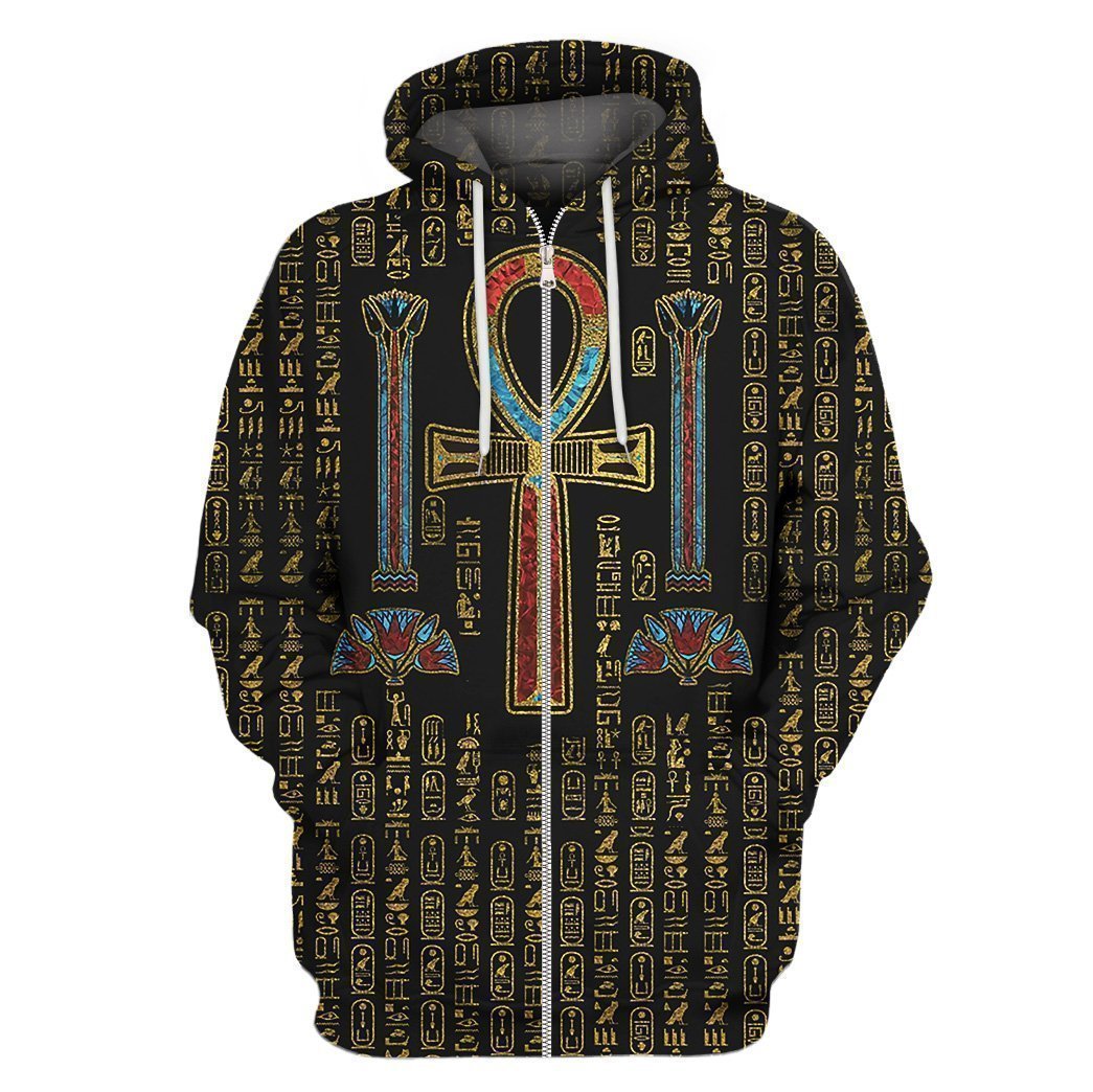 All Over Printed Egyptian Cross Ankh - Amaze Style™-Apparel
