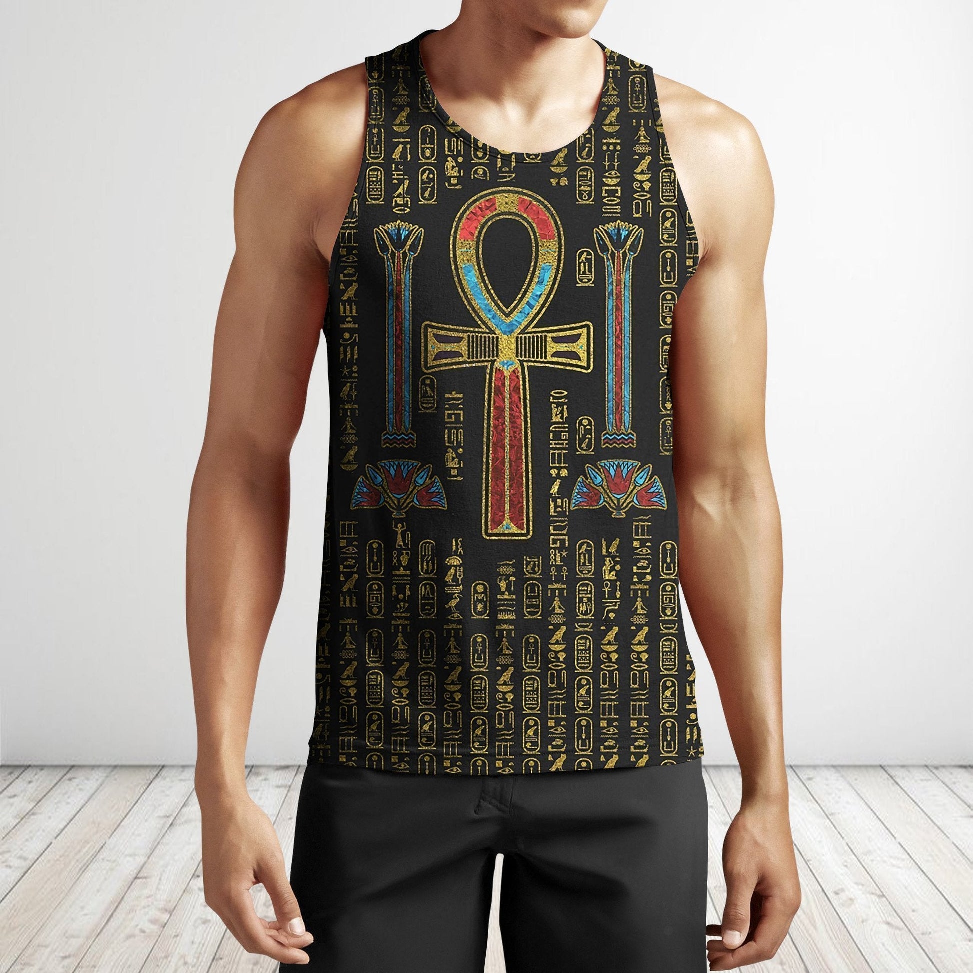 All Over Printed Egyptian Cross Ankh - Amaze Style™-Apparel