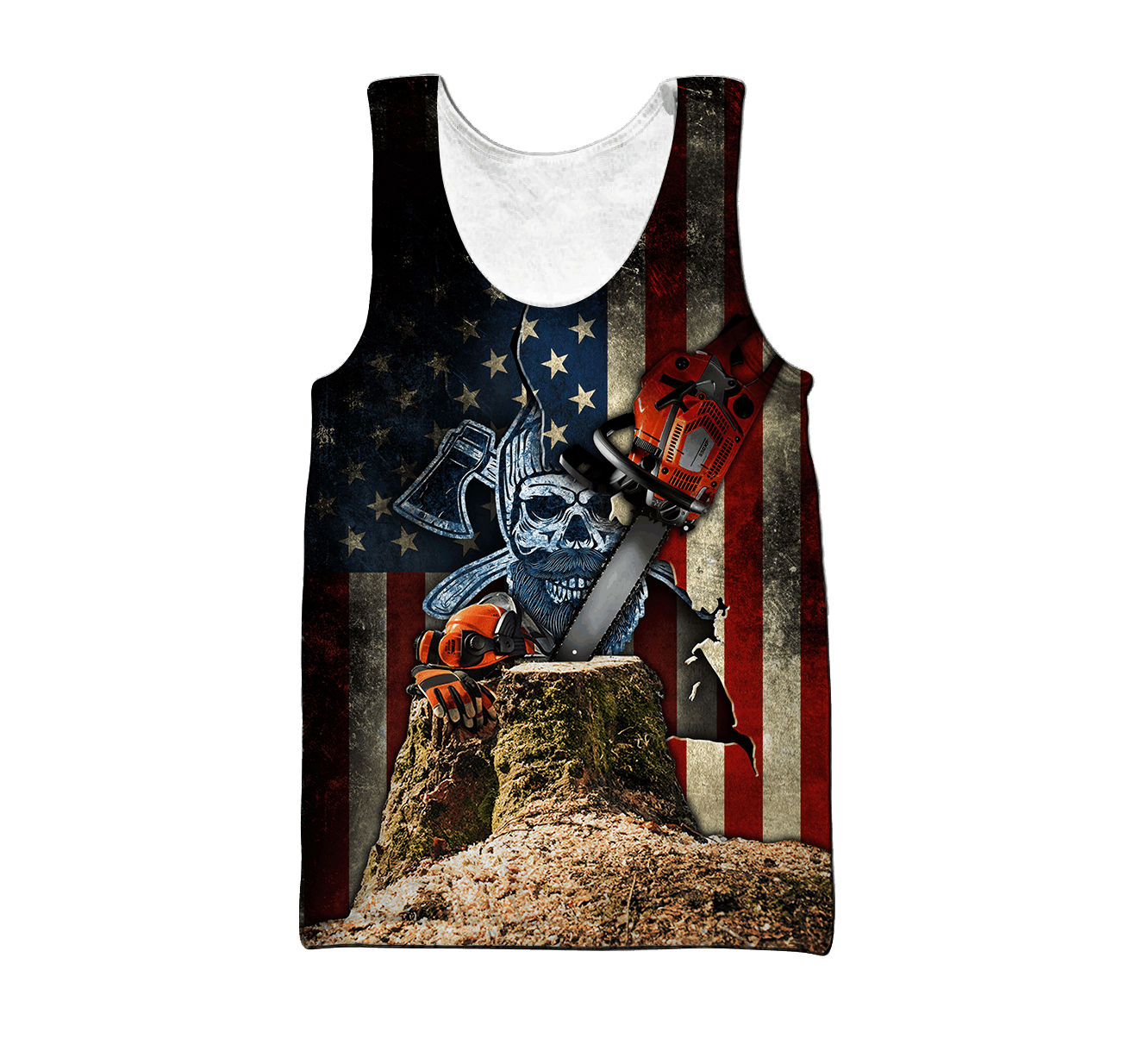 Beautiful Chainsaw Art 3D All Over Printed Shirts Pi281101 - Amaze Style™-Apparel