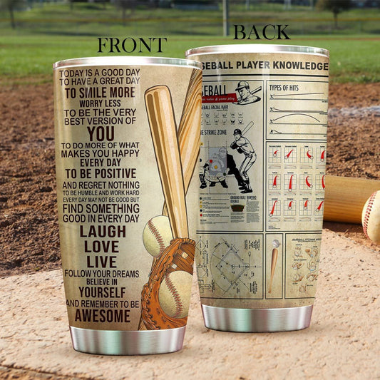 Baseball Knowledge Tumbler TA032301 - Amaze Style™-