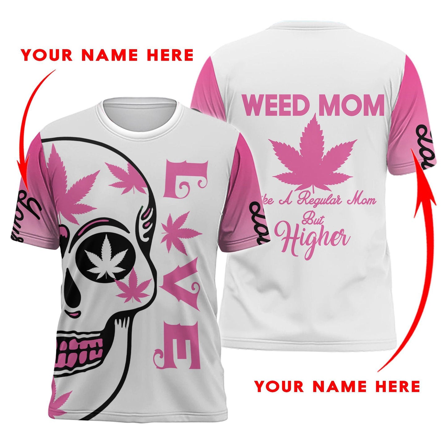 ™ 420 Hoodie Weed Mom 3D all over print HD00616