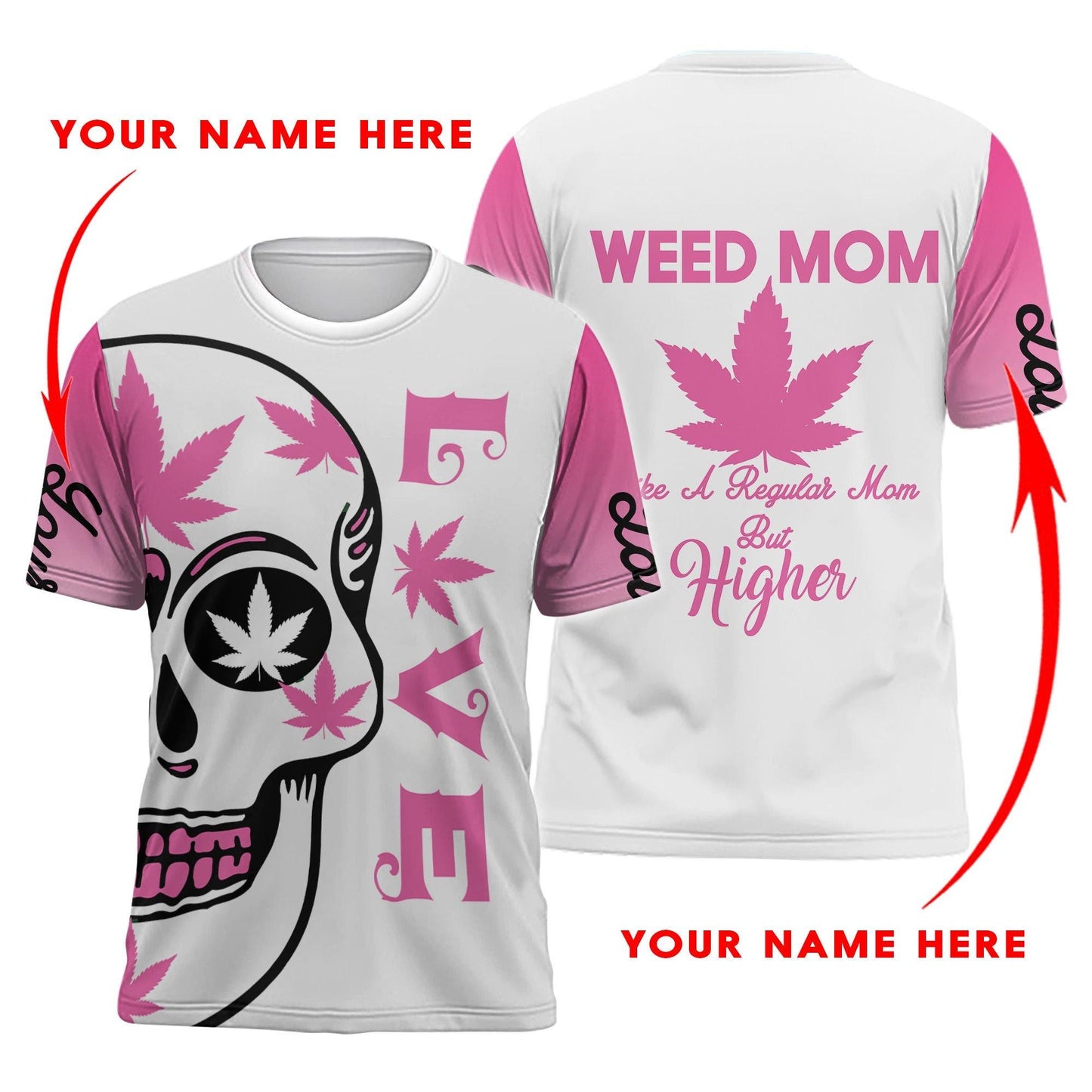 ™ 420 Hoodie Weed Mom 3D all over print HD00616