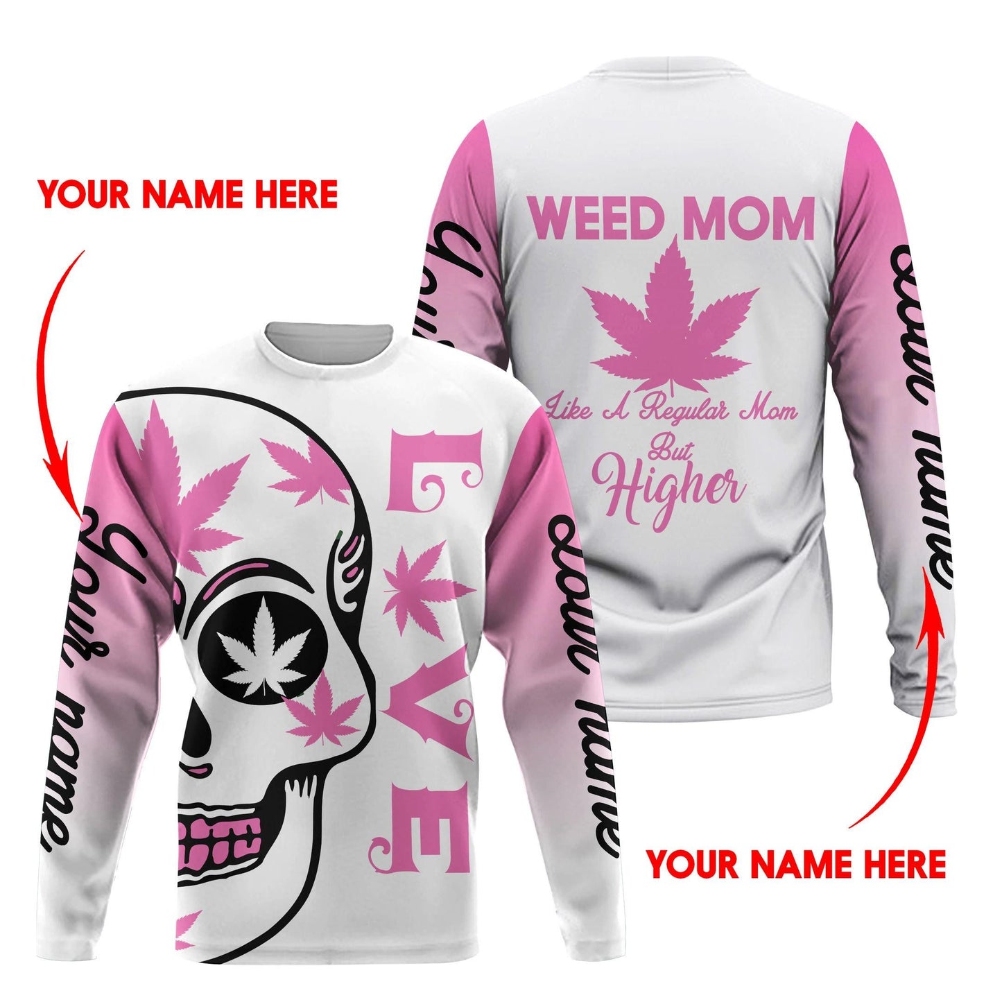 ™ 420 Hoodie Weed Mom 3D all over print HD00616
