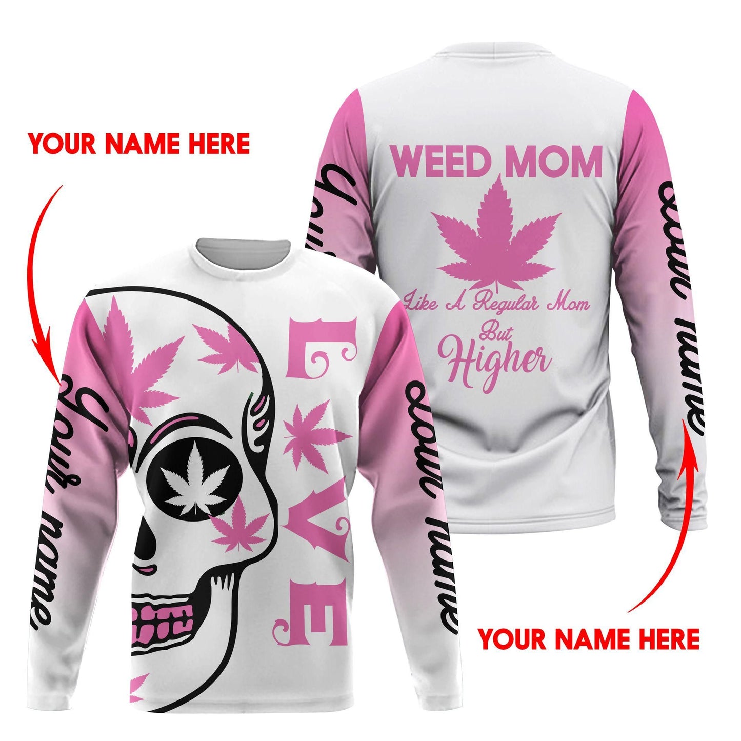 ™ 420 Hoodie Weed Mom 3D all over print HD00616
