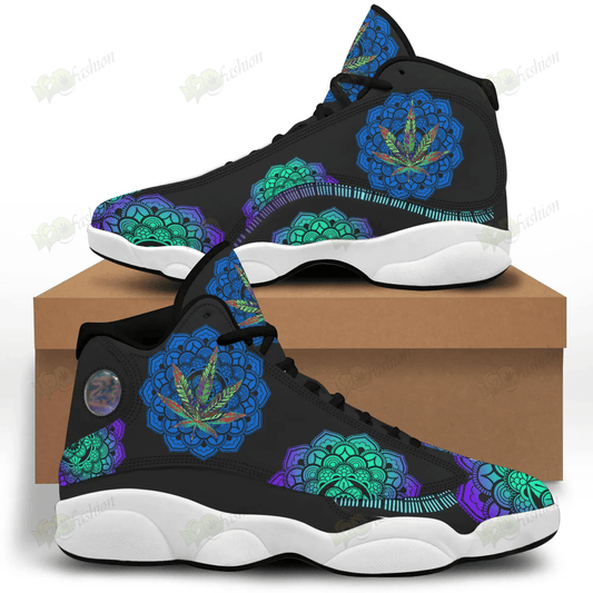 WEED AIR JORDAN 13 SNEAKERS JD13 XIII SHOES 18092102.CXT