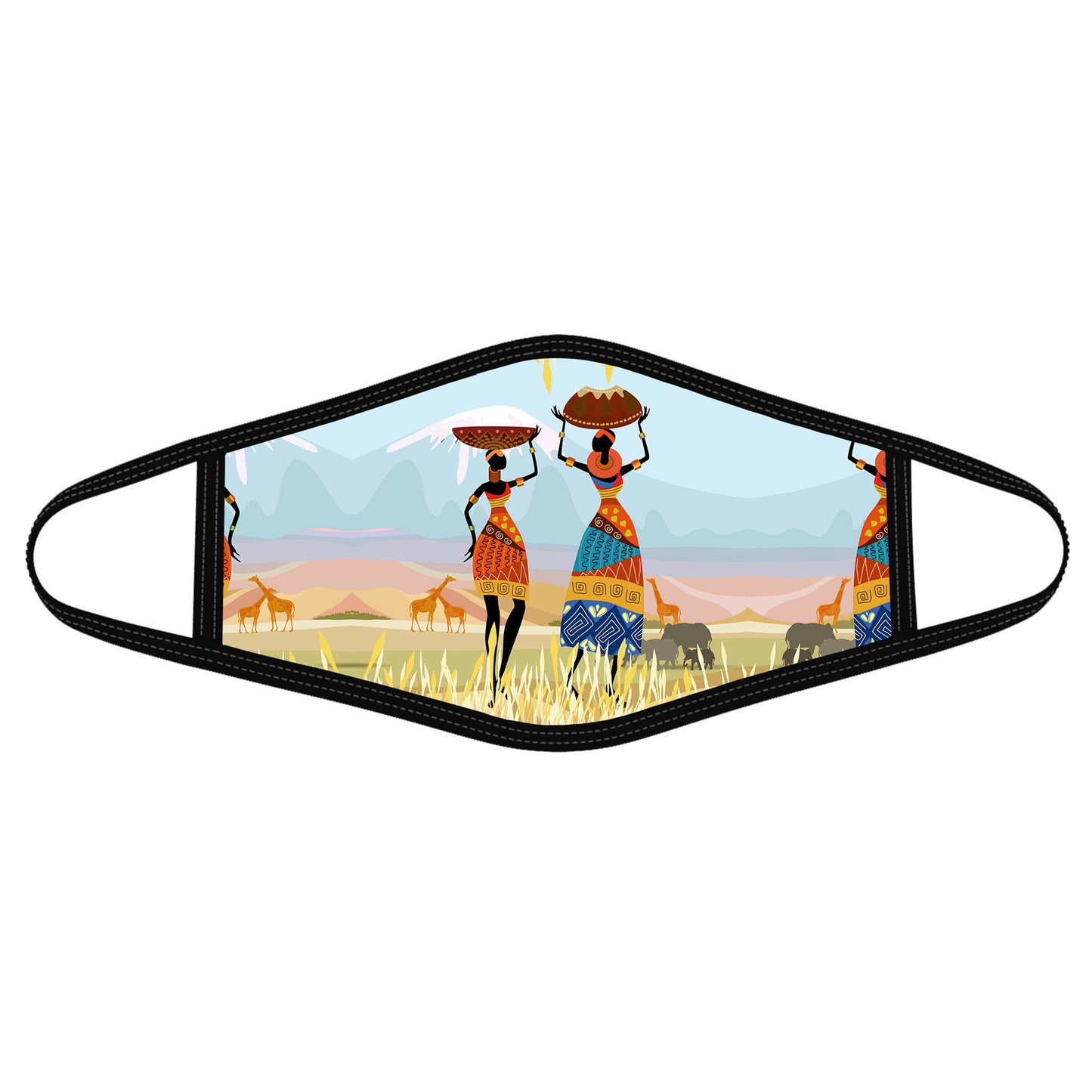 African Culture  Face Mask ML