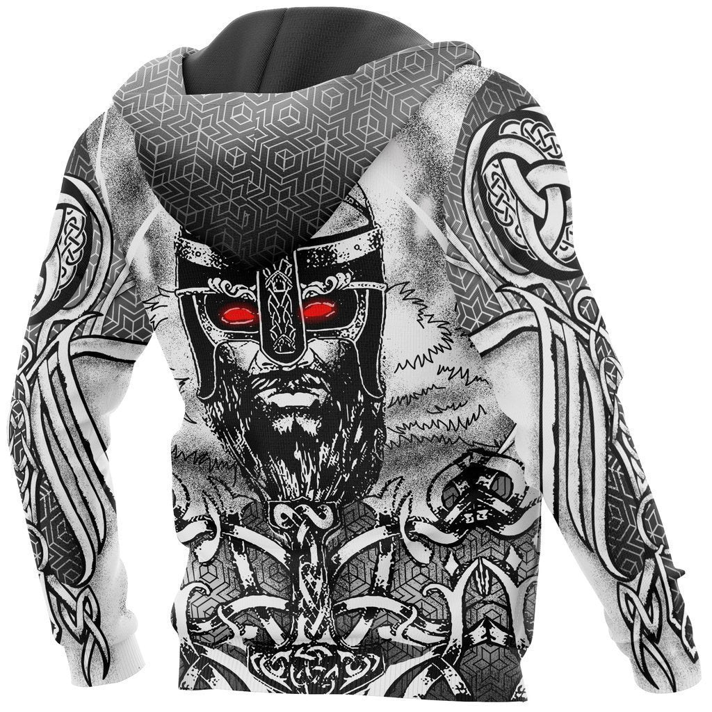 Viking Hoodie - Wolf And Guard - Amaze Style™-Apparel
