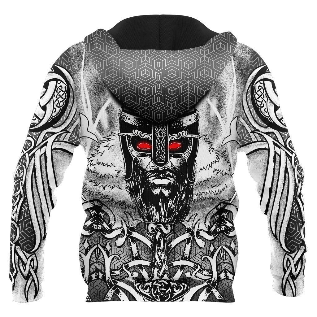 Viking Hoodie - Wolf And Guard - Amaze Style™-Apparel