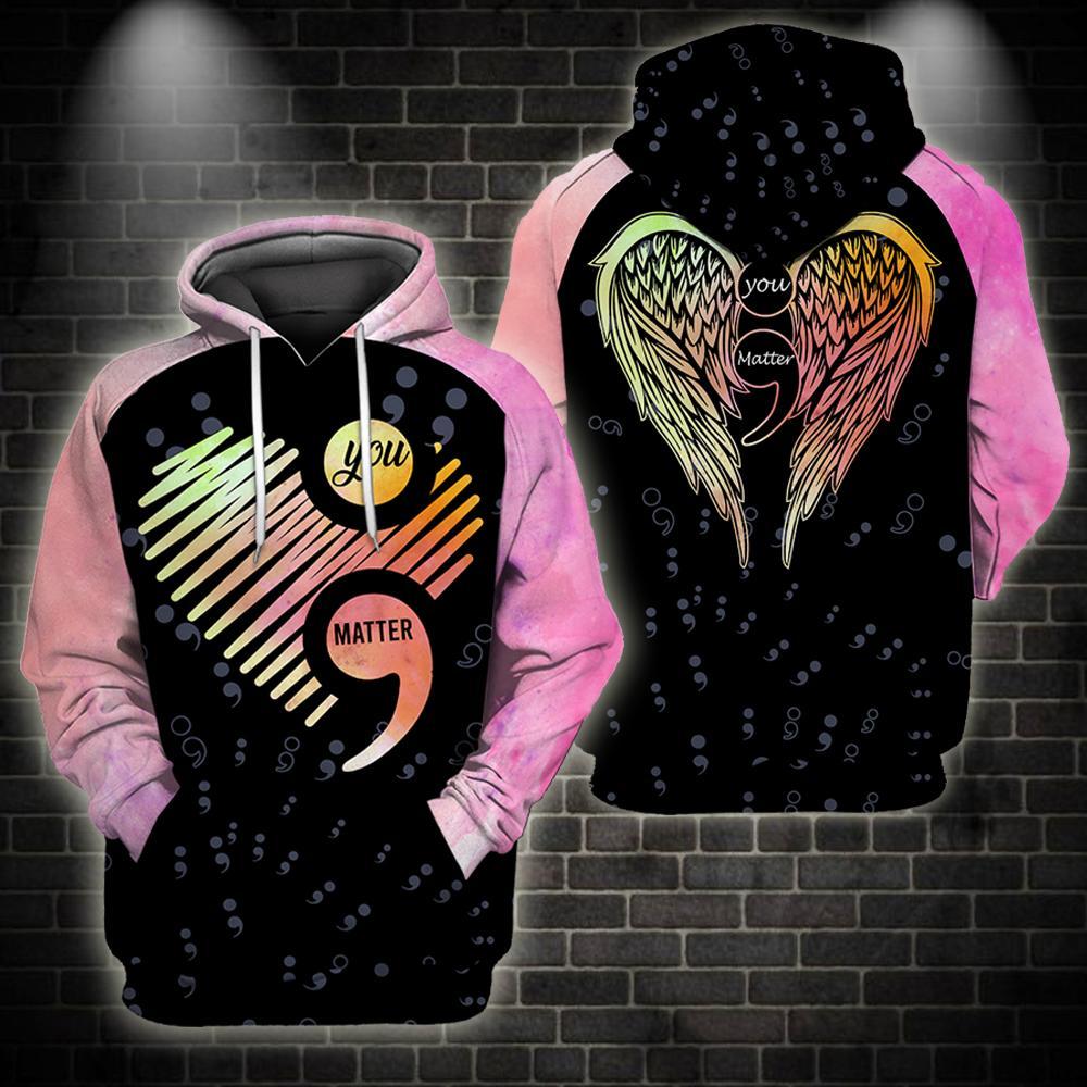 Suicide Prevention Awareness 3D All Over Printed Shirts For Men and Women DQB09112001