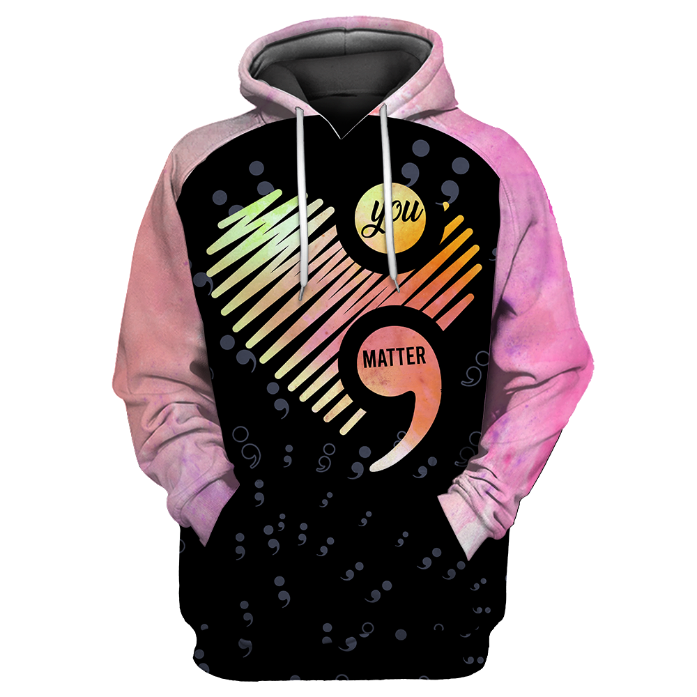 Suicide Prevention Awareness 3D All Over Printed Shirts For Men and Women DQB09112001