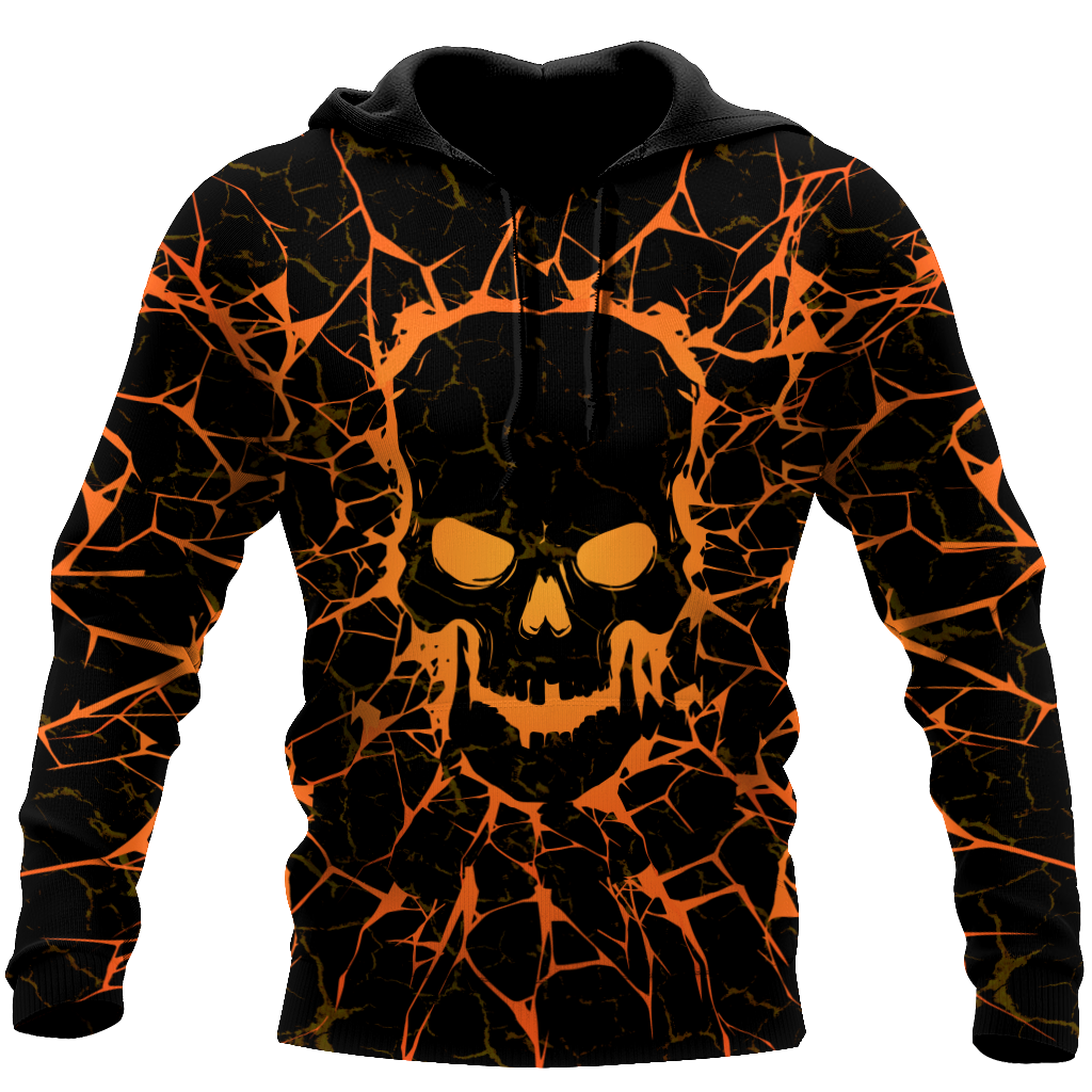 Thunder Skull Hoodie 3D All Over Printed Shirts For Men HHT24072001-LAM-Apparel-LAM-Hoodie-S-Vibe Cosy™