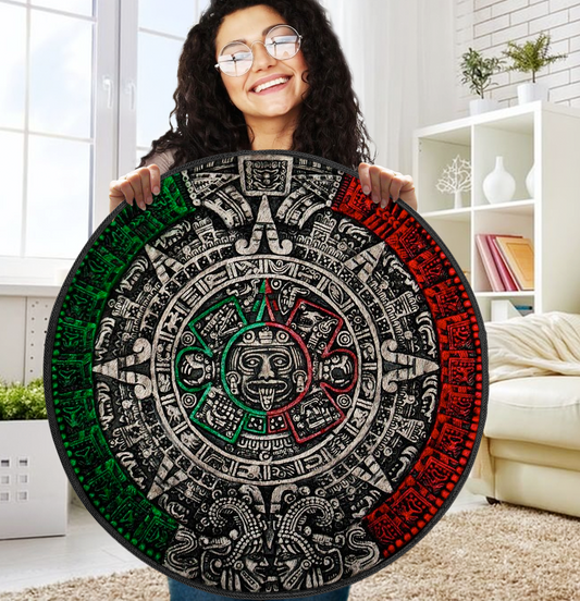Aztec Circle Rug