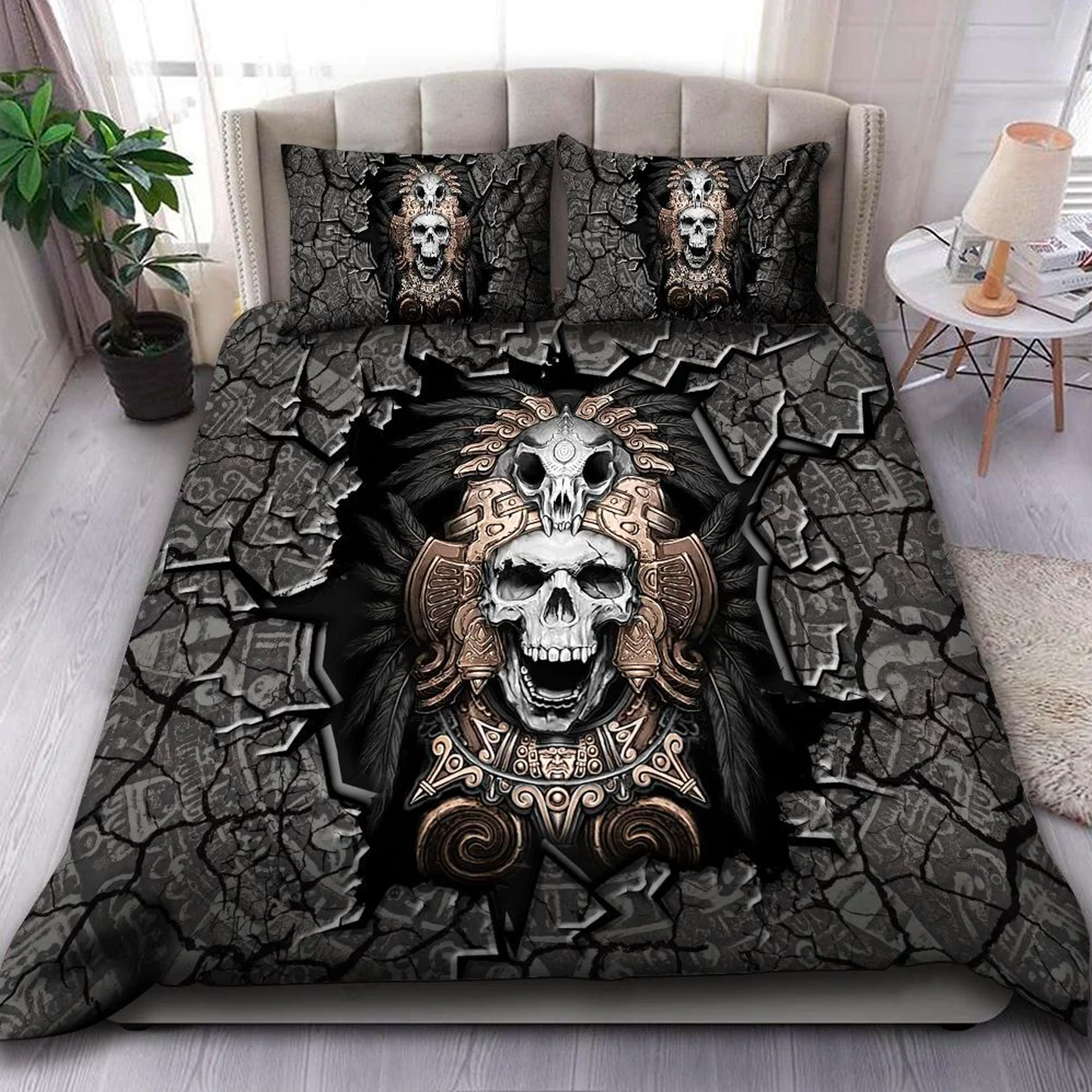 Aztec Mexico 3D Printed Bedding Set DQB08102101