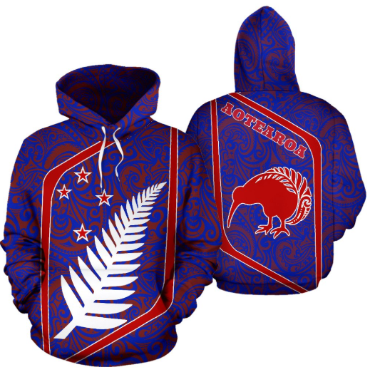 Aotearoa Hoodie Diamond Style PL - Amaze Style™-Apparel