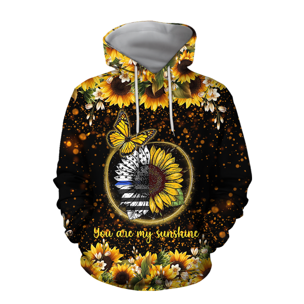 3D All Over Print You Are My Sunshine Hoodie HHT28082005