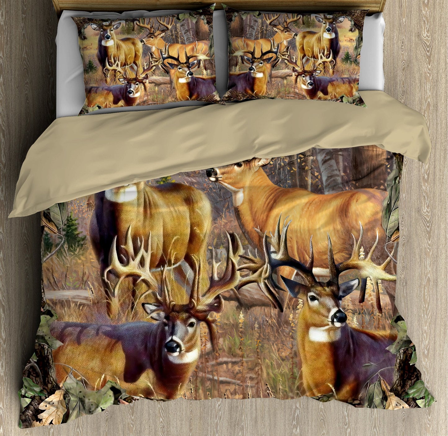 Awesome Deer Bedding Set HHT2008202-LAM