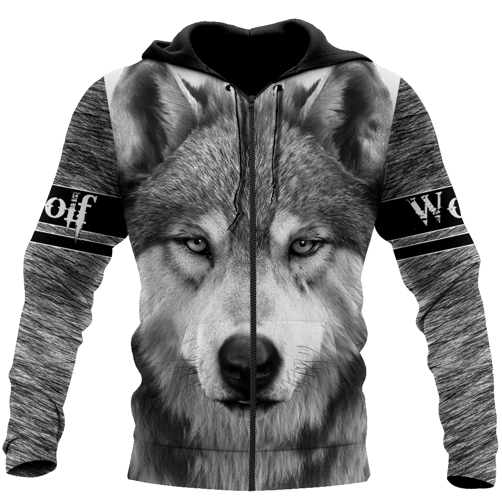 Wolf 3D All Over Printed Hoodie For Men and Women DQB09102001