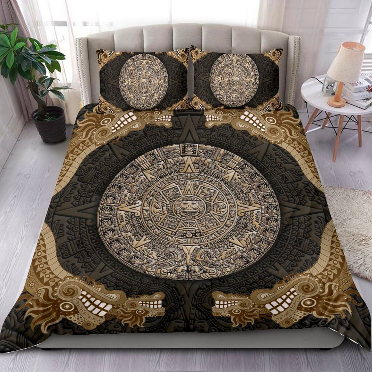 Aztec Mexico 3D Printed Bedding Set DQB08102105