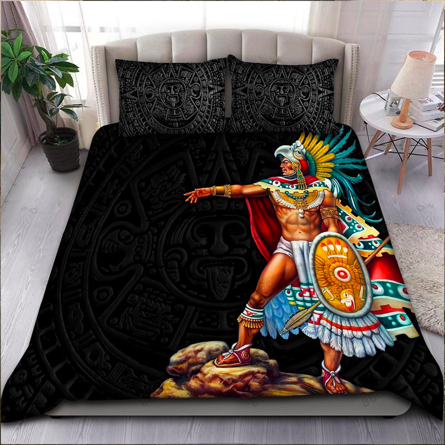 Aztec Mexico 3D Printed Bedding Set DQB08102103