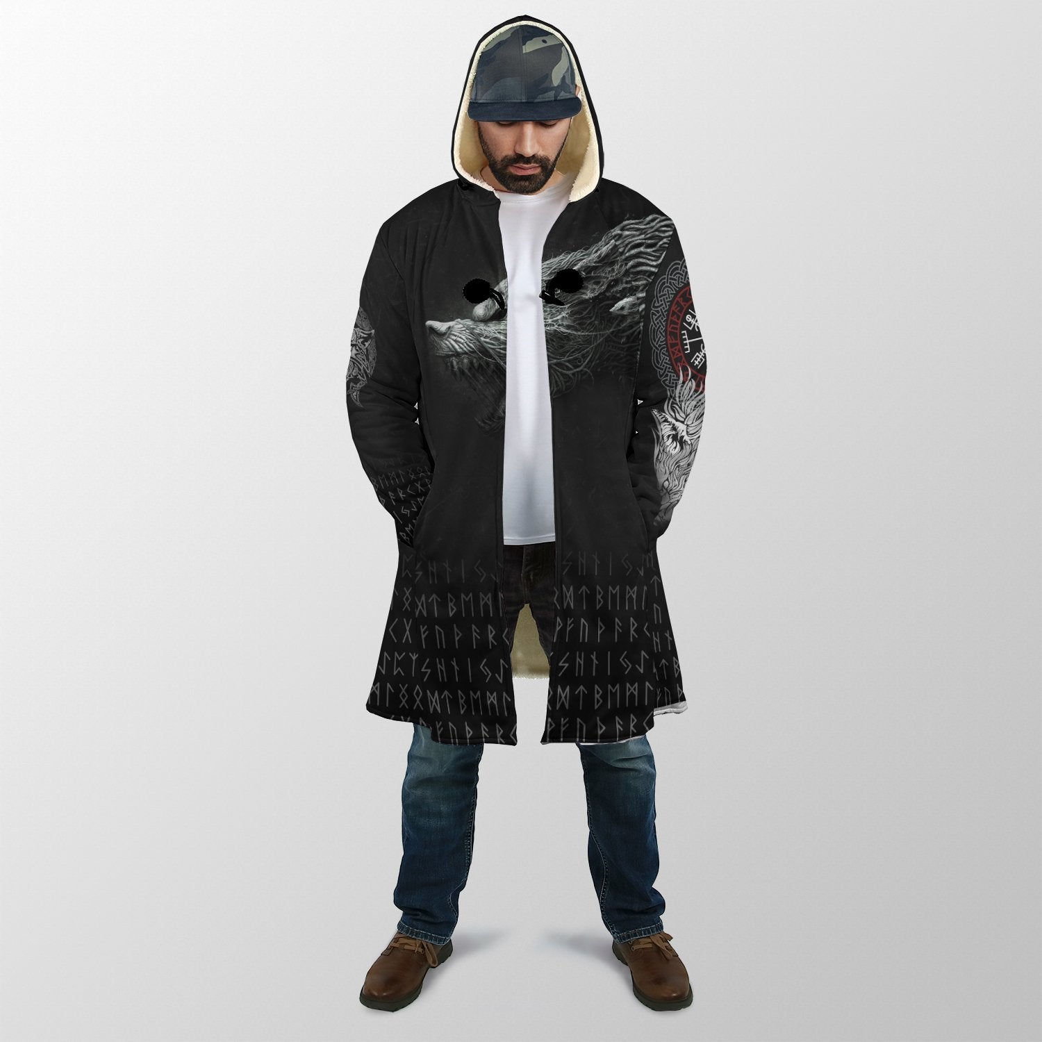 Viking Fenrir All Over - Amaze Style™-Apparel