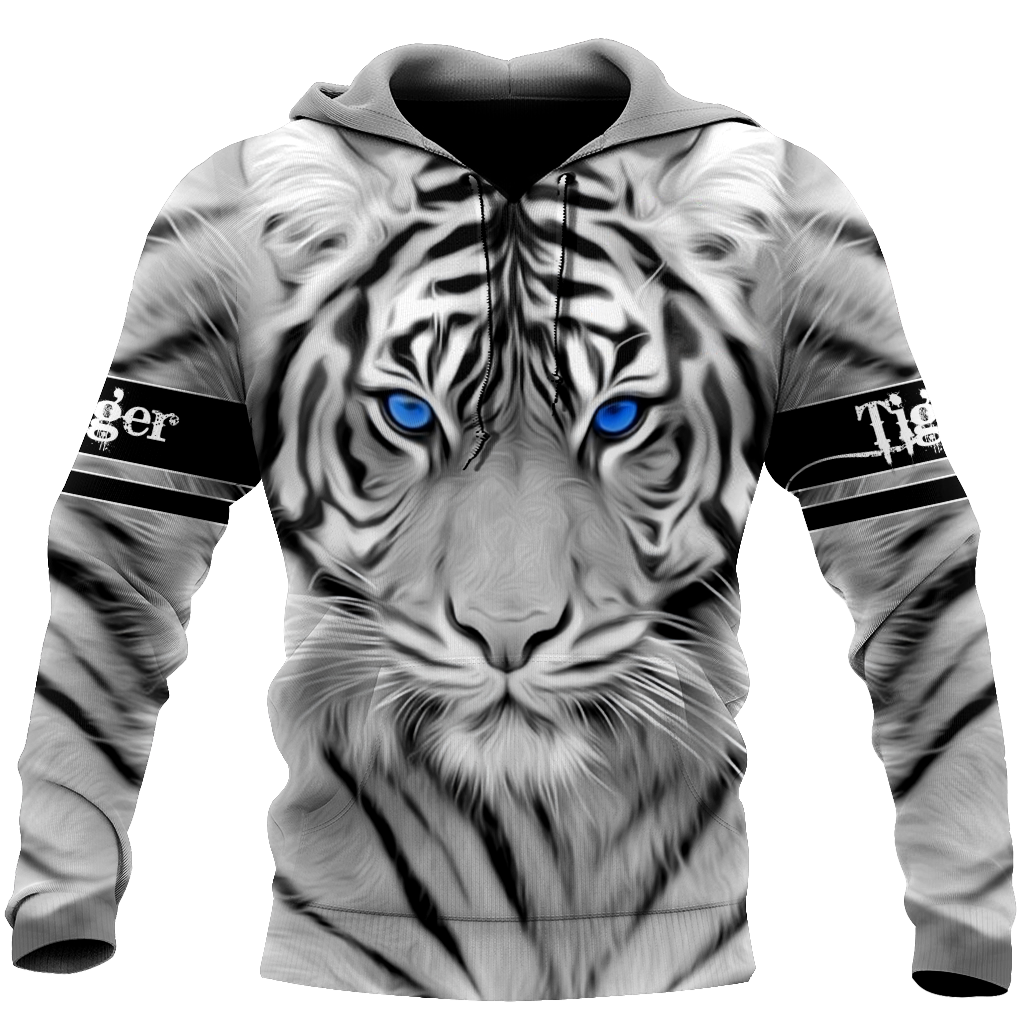 White Tigar 3D All Over Printed Shirts For Men and Women DQB08172003