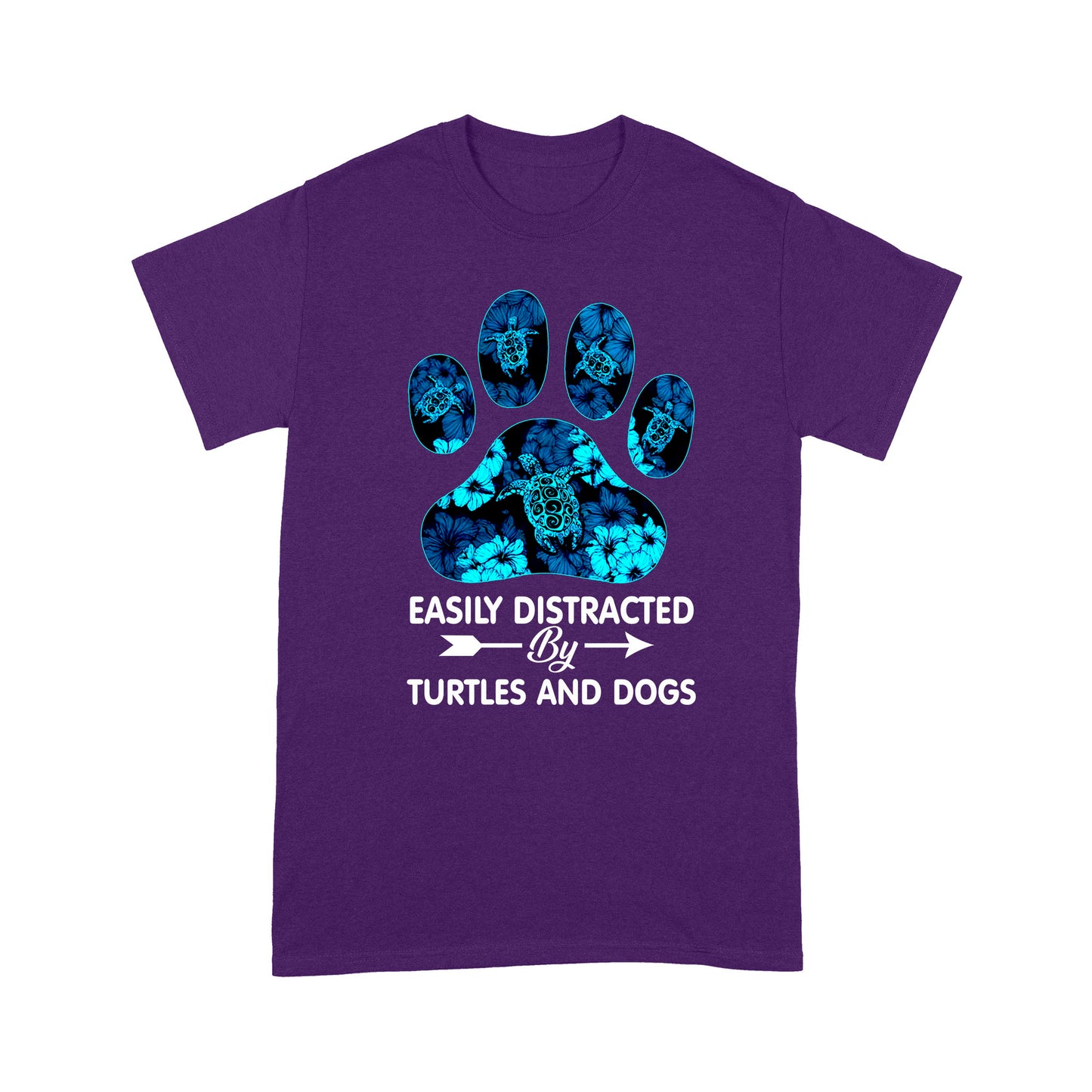 Turtle and Dog Lover T-shirt DL