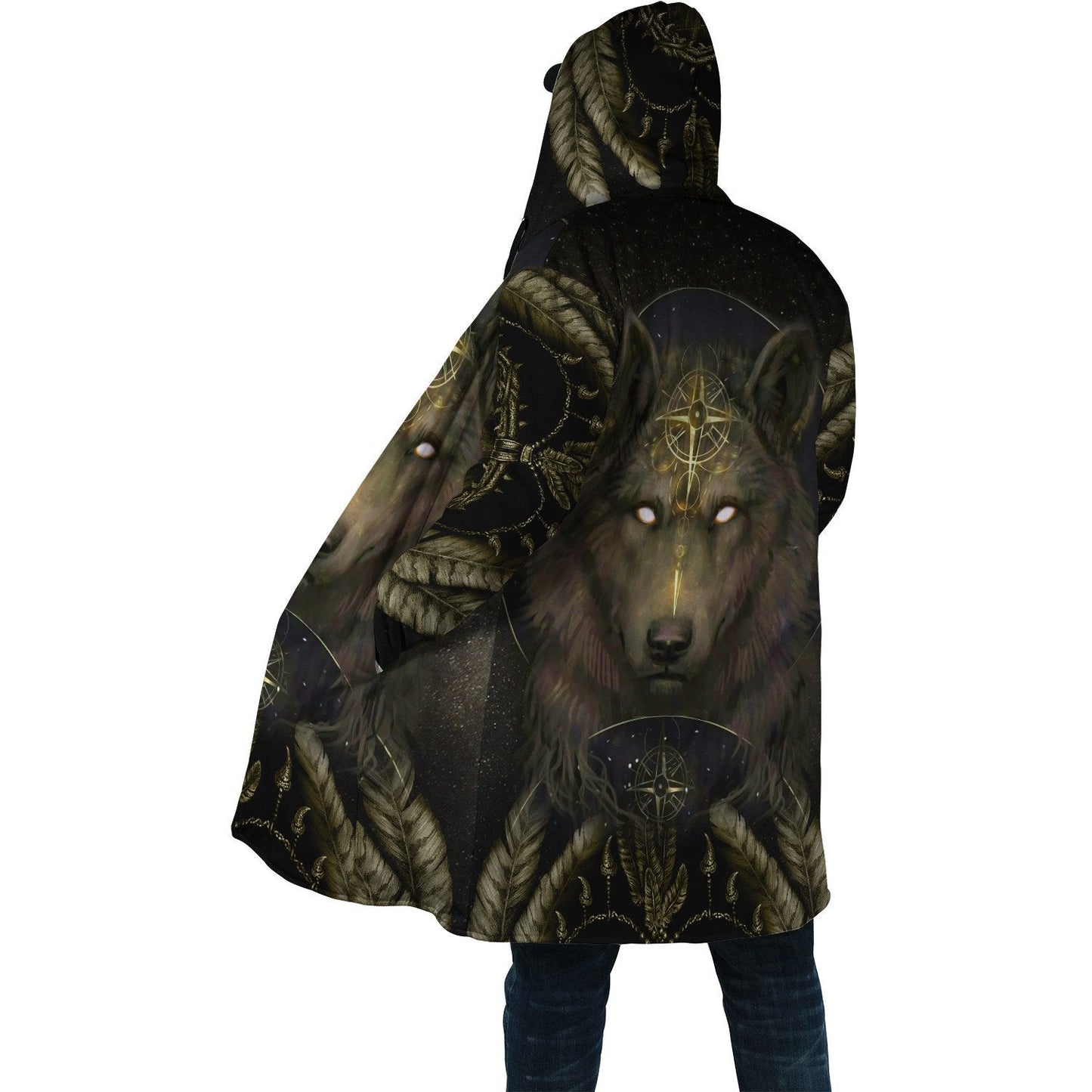 Wolf Tattoo 3D Over Printed Unisex Shirts