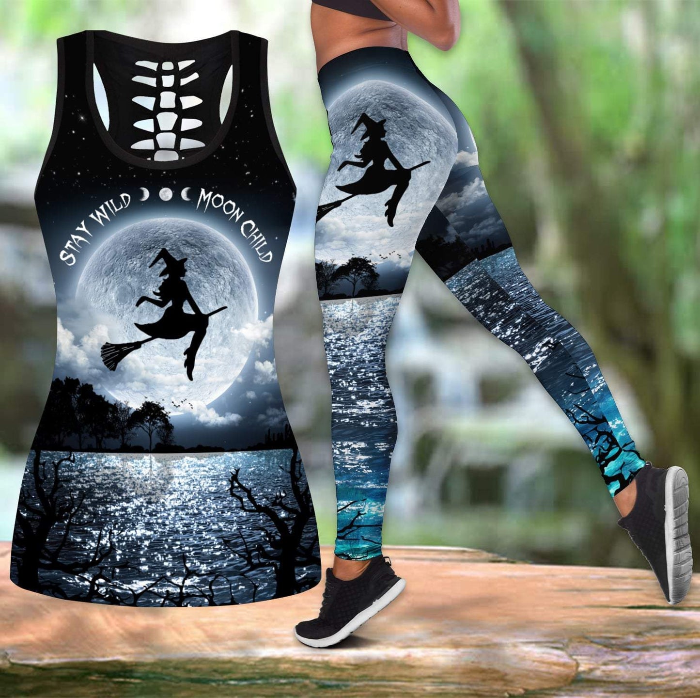 Stay Wild Moon Child Combo Tank + Legging DQB07312003S