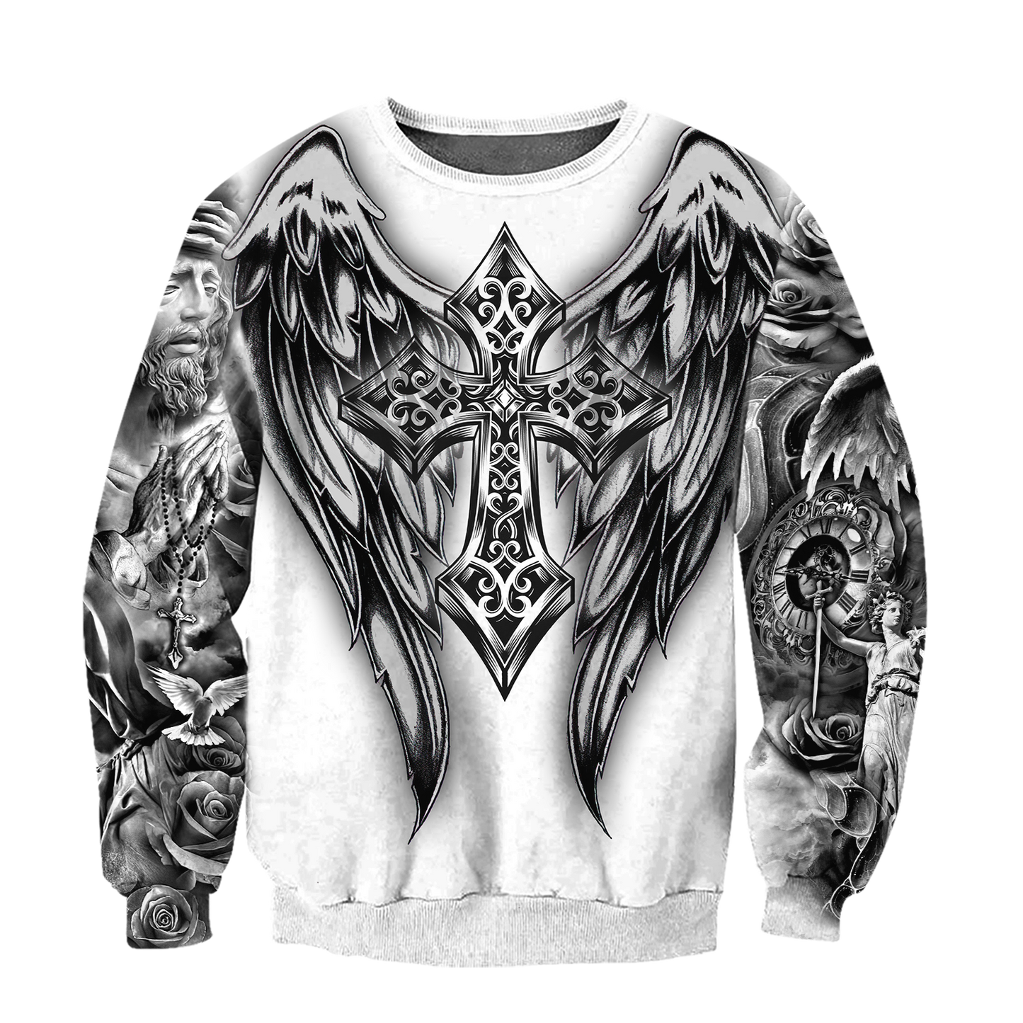Wings of God Gothic Vibe - Christian - 3D All Over Printed Style for Men and Women