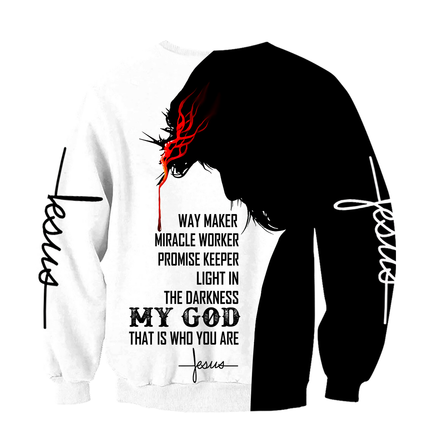 Way Maker Miracle Worker Promise Keeper Light In The Darkness - Amaze Style™-Apparel