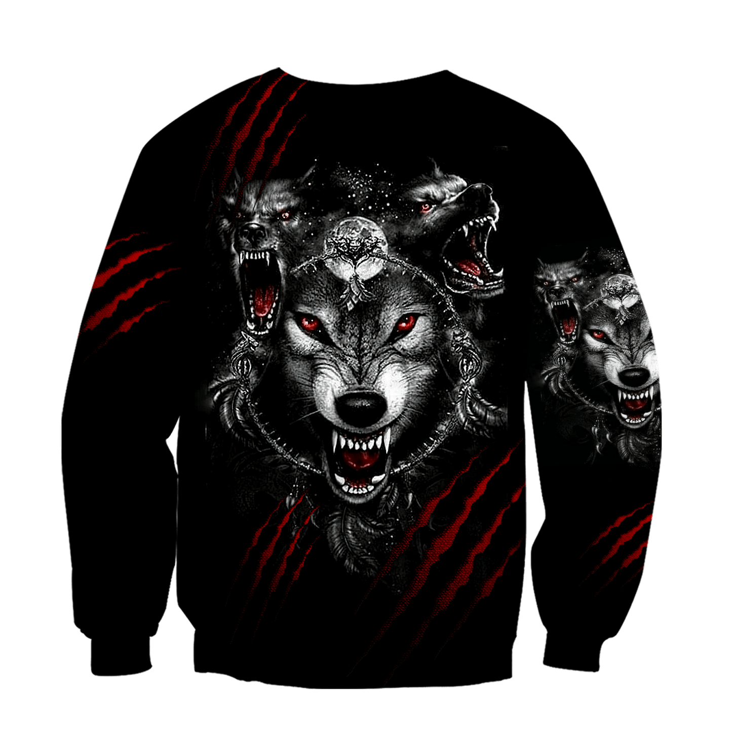 Wolf 3D All Over Printed Hoodie For Men and Women AM082071S1