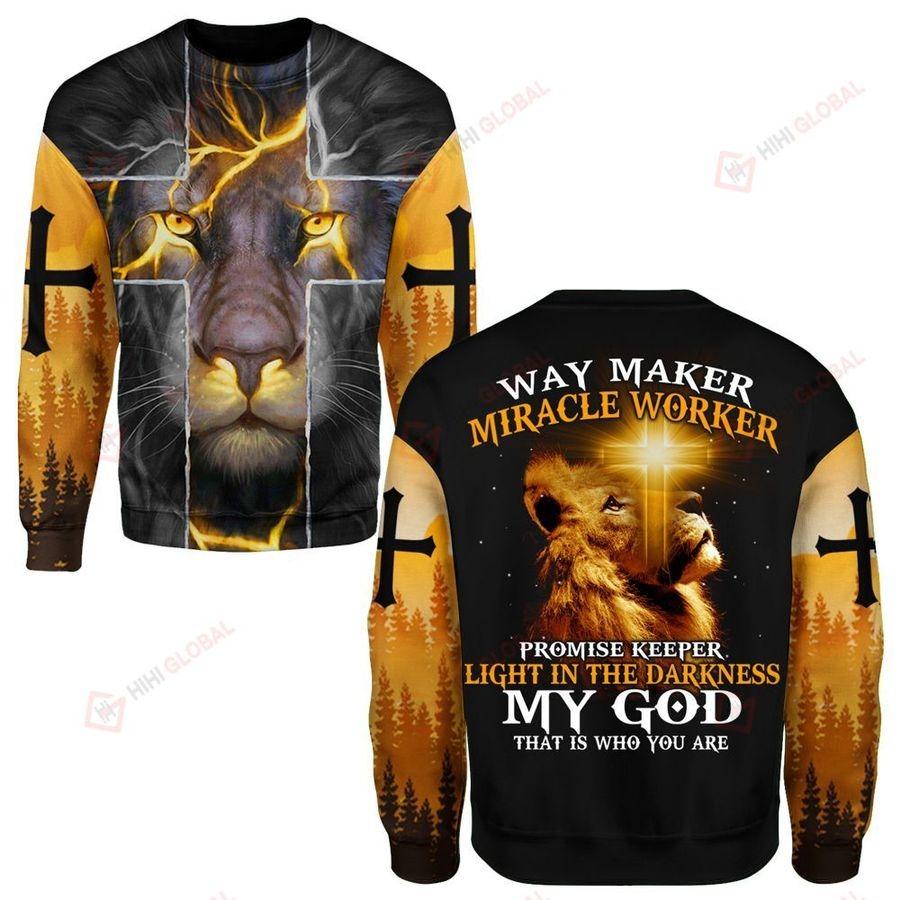 Way Maker-My God 3D All Over Printed Shirts For Men and Women TA042001 - Amaze Style™-Apparel