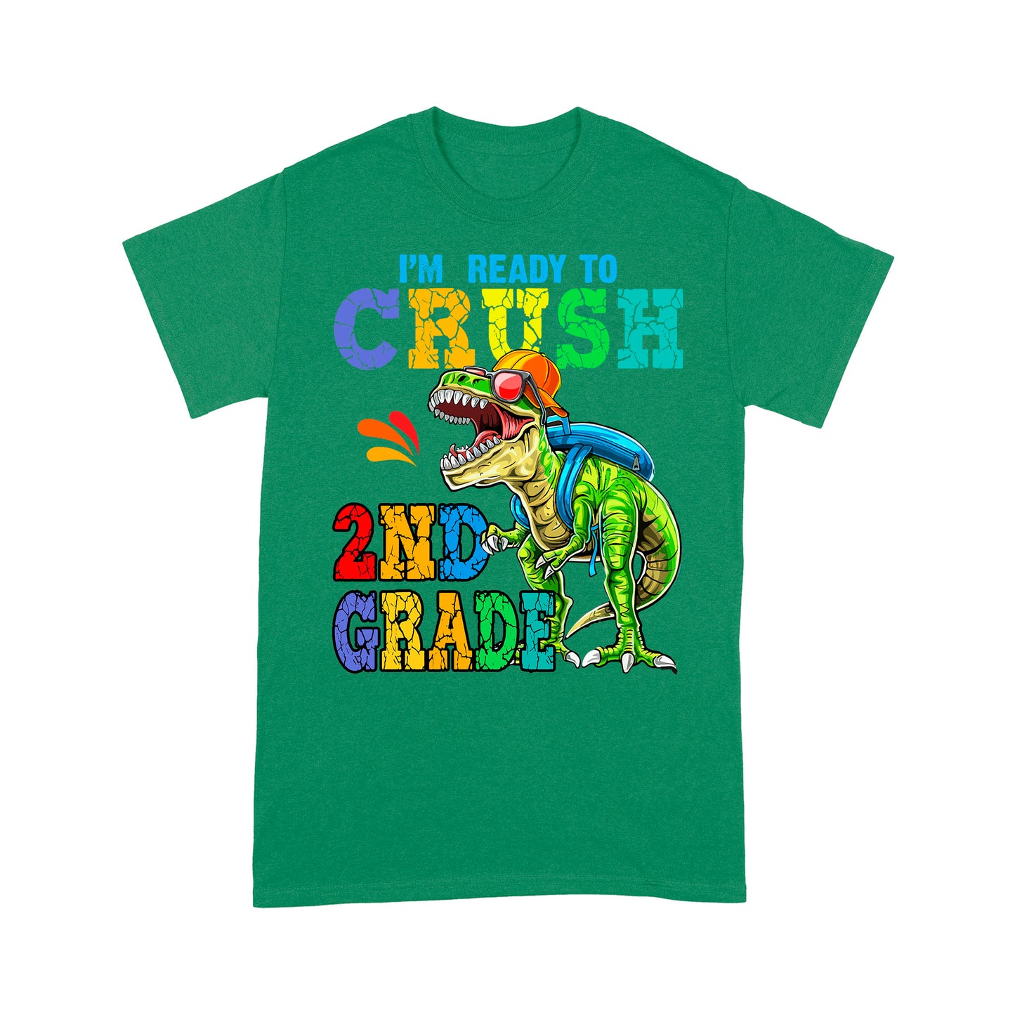 Personalized Custom Back To School Shirt, Ready To Crush 2nd Grade, Back To School Gift