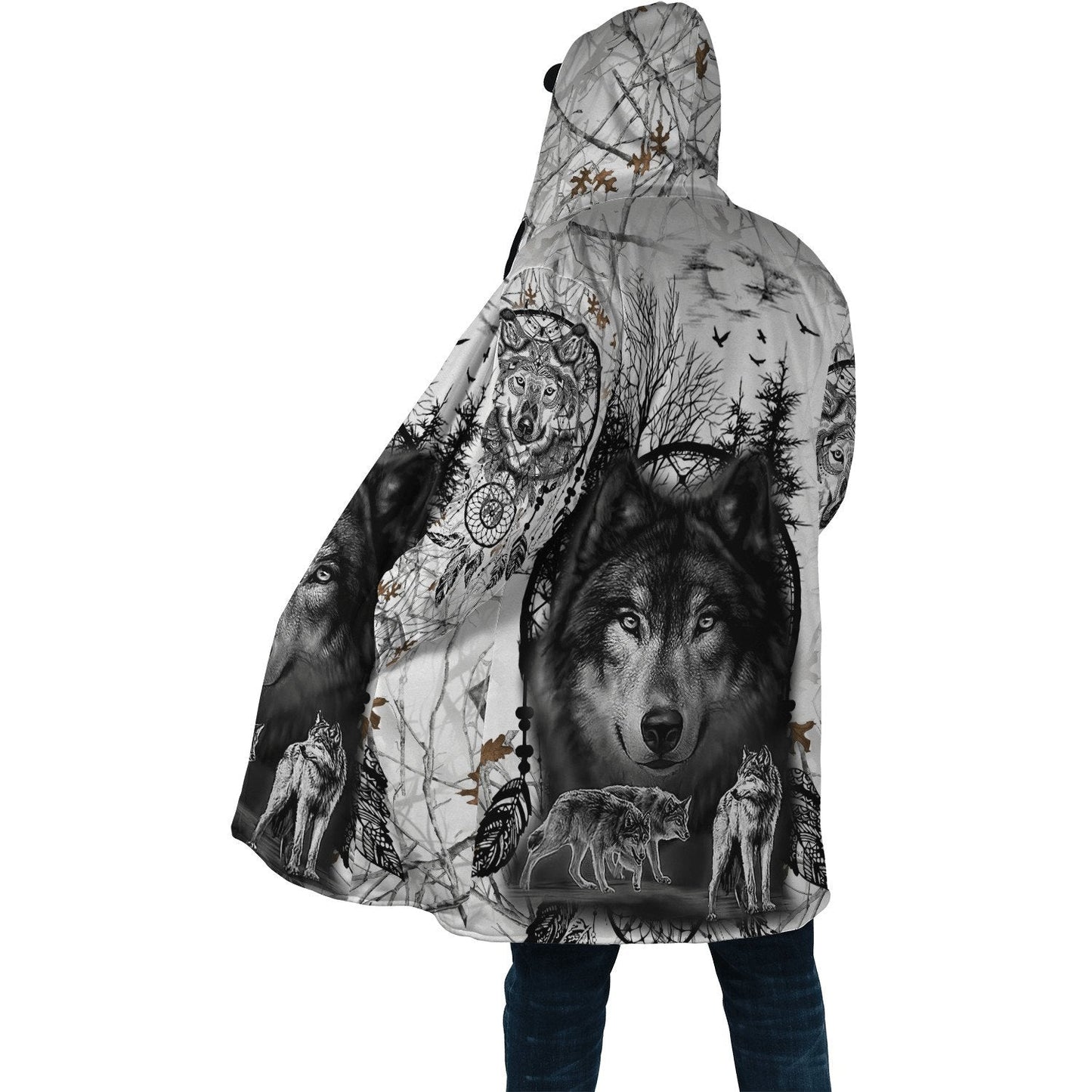 Wolf 3D All Over Printed Unisex Shirts