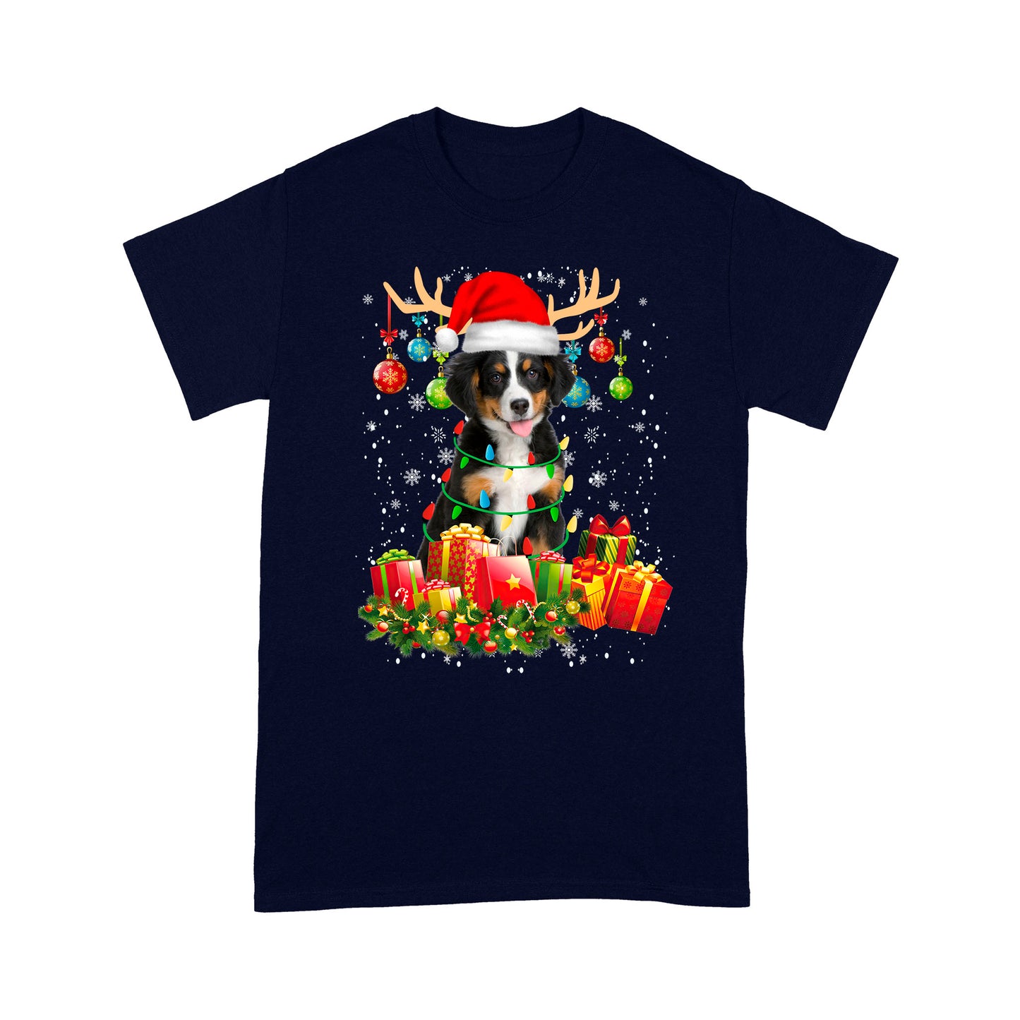 Christmas Dog T-shirt MEI