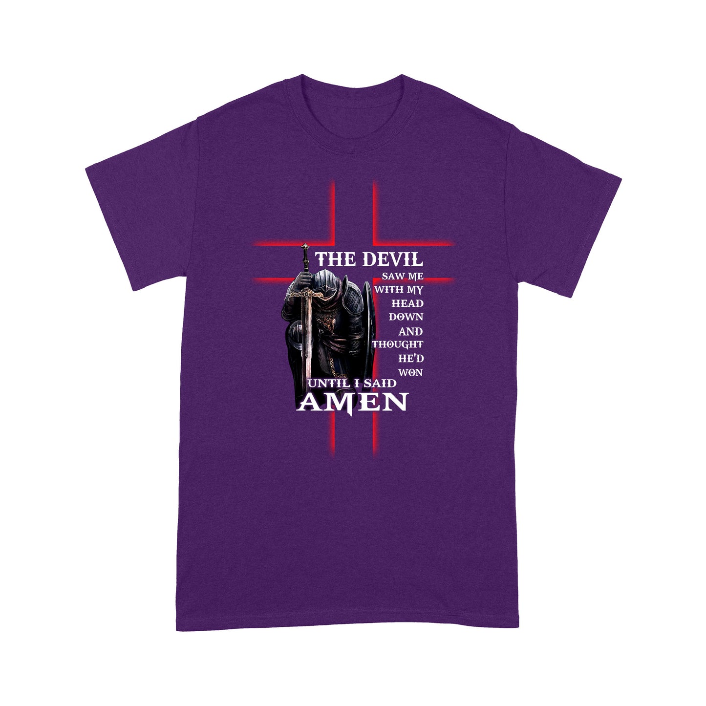Until I Said Amen-Jesus Christ Standard T-shirt TA