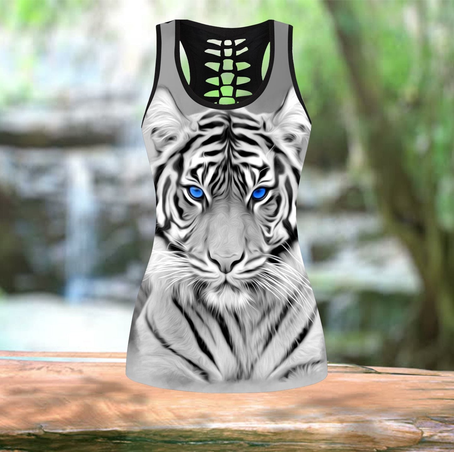 White Tiger Combo Legging + Tank Top DQB08172003